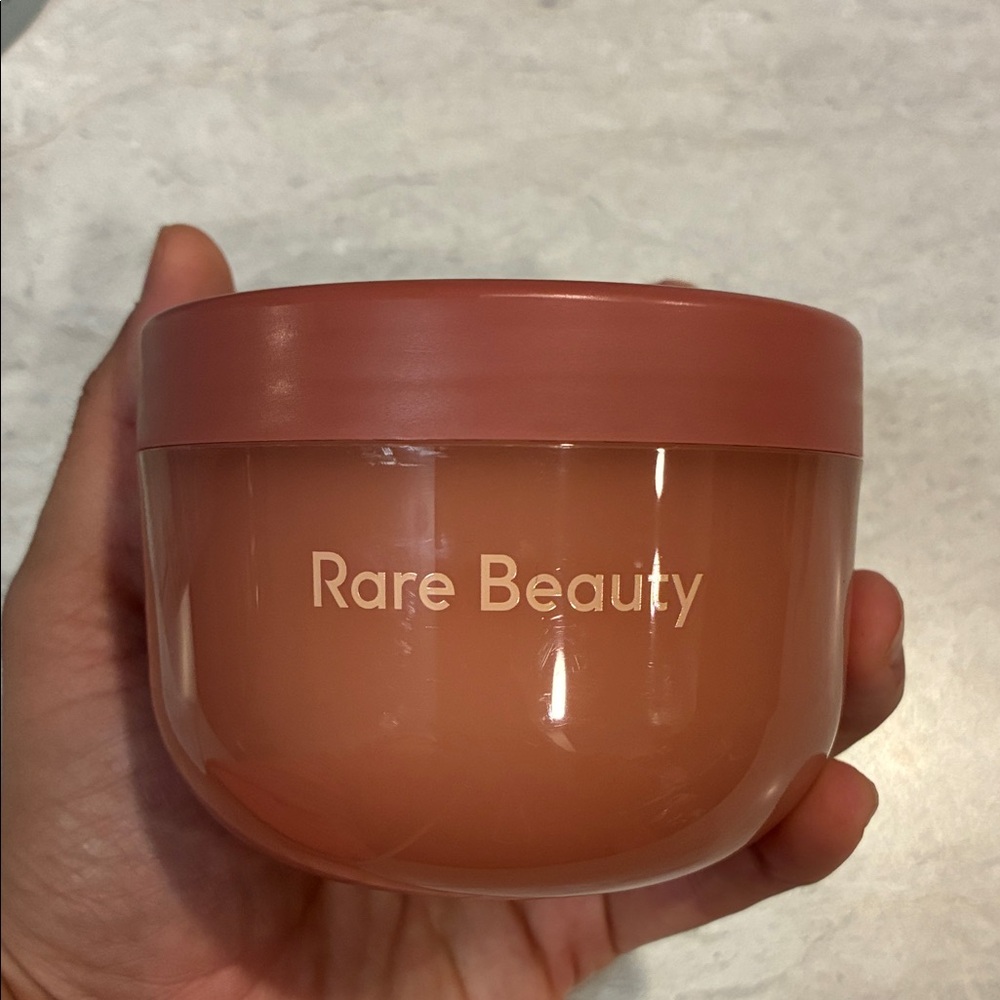 Rare Beauty Peach Container